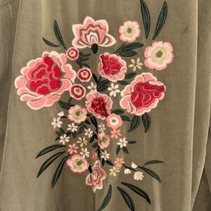 Hummingbird womens top|buttons|patchwork#grunge#essential#western#hippie#layers